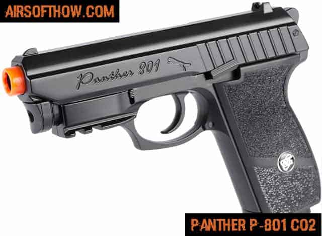 Panther P-801 Full Metal Airsoft CO2 - Airsoft gun
